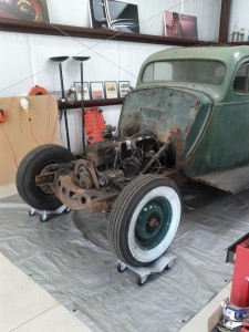 1936 Packard - No Nose: Side View 1936 Packard - No Nose: Side View